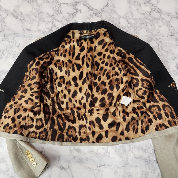 Dolce & Gabbana Crop Blazer - Picture 6 of 10